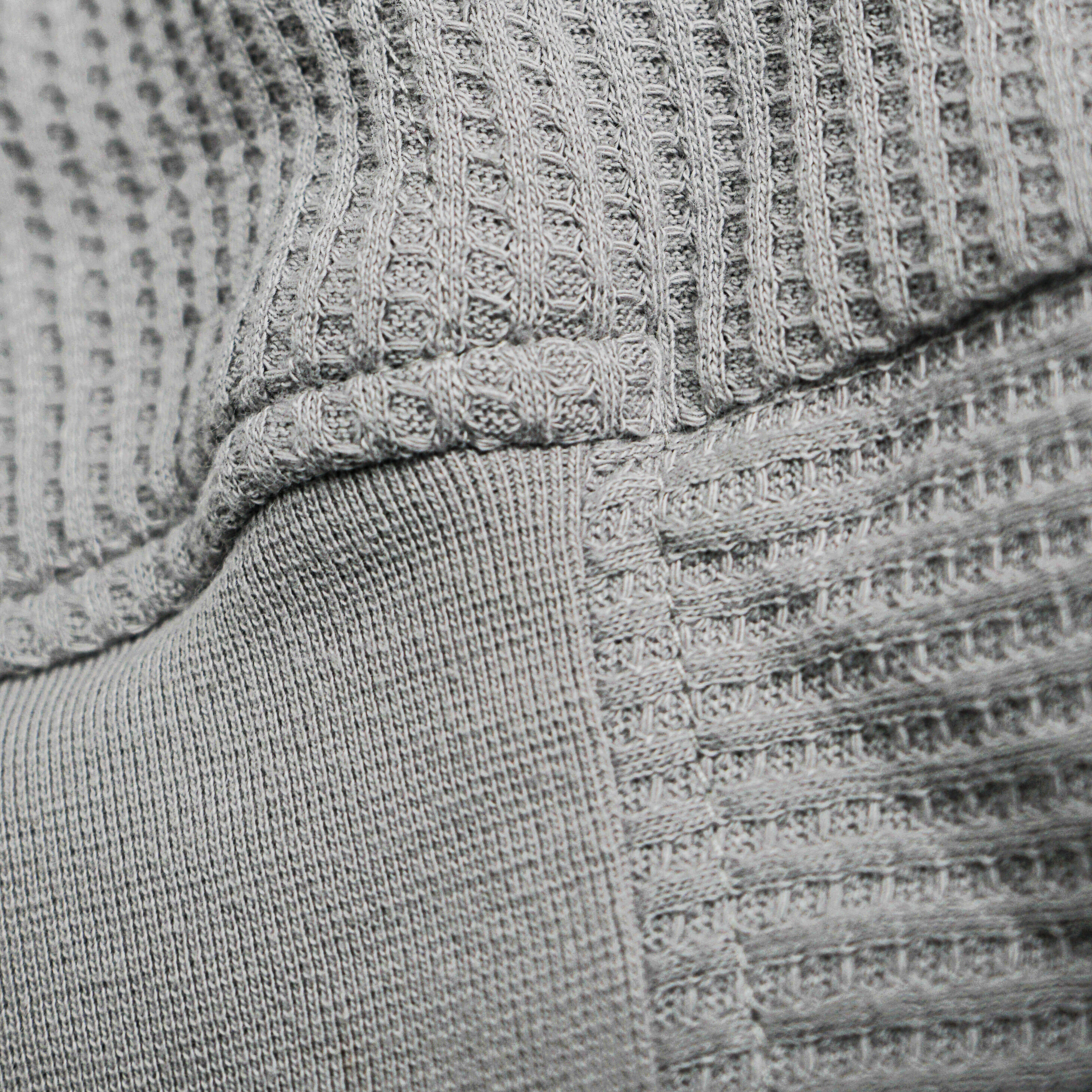 KAMILIANO - ZENITH WAFFLE WAVE – GRAY SWEATSHIRT 6
