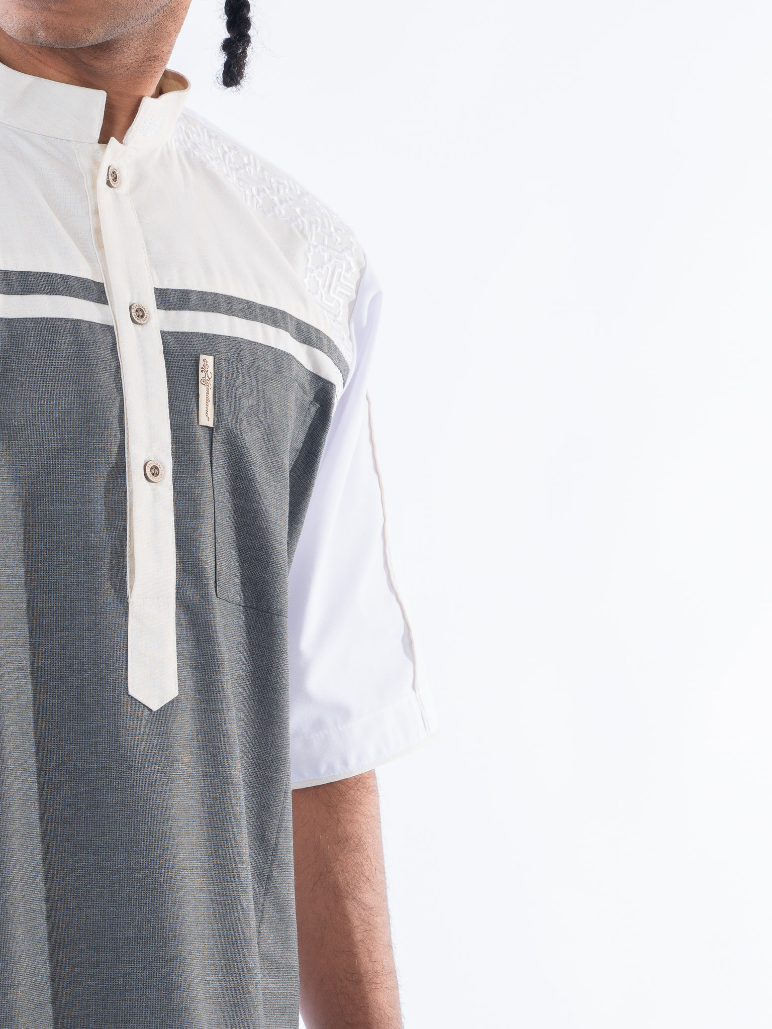 4 - KAMILIANO FARDEEN GRAY KURTA