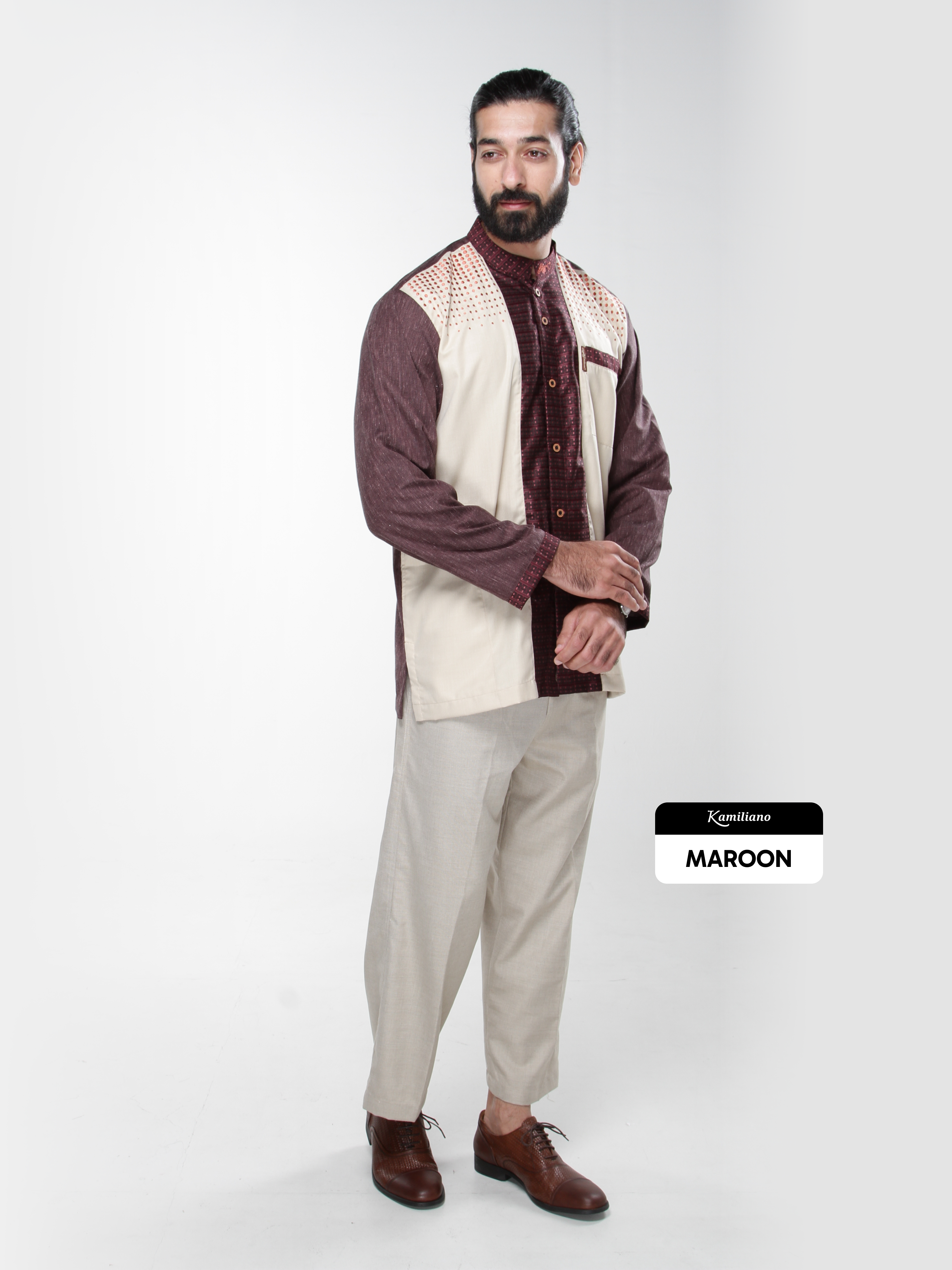 KAMILIANO KOKO BRONZE 004 ANAK - MAROON